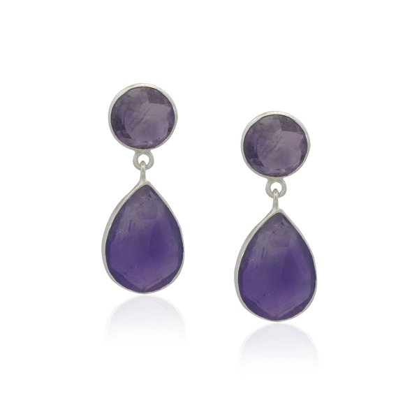 Amethyst Stud model E5-074